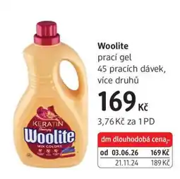 dm drogerie Woolite nabídka
