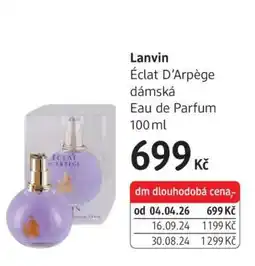 dm drogerie Lanvin Éclat D’Arpège dámská nabídka