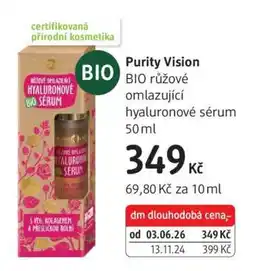 dm drogerie Purity Vision nabídka