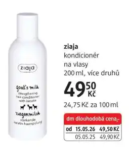 dm drogerie ZiAJA nabídka