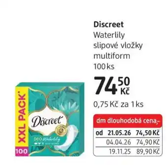 dm drogerie Discreet nabídka