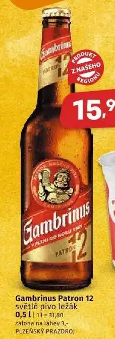 Coop Gambrinus Patron 12 nabídka
