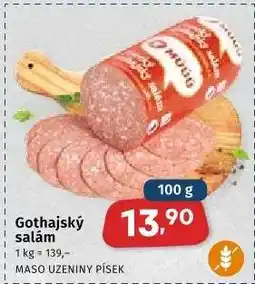 Coop Gothajský salám nabídka