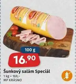Coop Šunkový salám speciál nabídka
