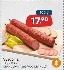 Coop Vysočina nabídka