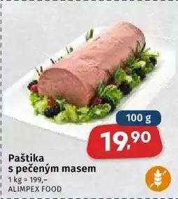 Coop Paštika s pečeným masem nabídka
