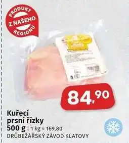 Coop Kuřecí prsní řízky nabídka