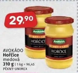 Coop AVOKÁDO HOŘČICE MEDOVÁ nabídka