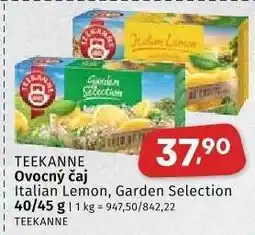 Coop Teekanne ovocný čaj nabídka
