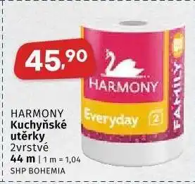 Coop Harmony kuchyňské utěrky nabídka