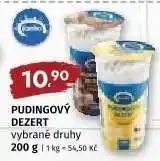 Coop Pudingový dezert nabídka