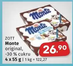 Coop ZOTT Monte nabídka