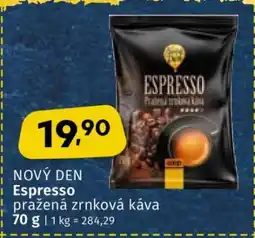 Coop NOVÝ DEN ESPRESSO nabídka