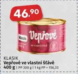Coop Klasik nabídka