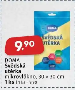 Coop DOMA Švédská utěrka nabídka