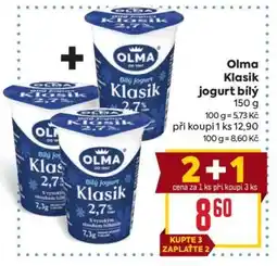 Billa Olma Klasik jogurt bílý nabídka