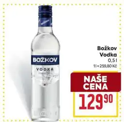 Billa Božkov Vodka nabídka