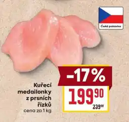 Billa KUŘECÍ MEDAILONKY Z PRSNÍCH ŘÍZKŮ nabídka