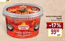 Billa Kuřecí stehna mix kyblík nabídka