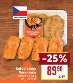 Billa Kuřecí steak Rosemarie nabídka