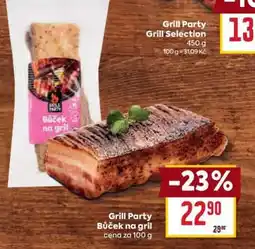 Billa Grill Party Bůček na gril nabídka