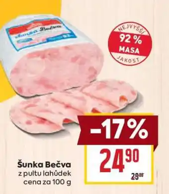 Billa ŠUNKA BEČVA nabídka