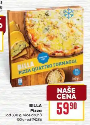 Billa BILLA Pizza nabídka