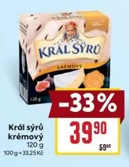 Billa Král Sýrů Krémový nabídka