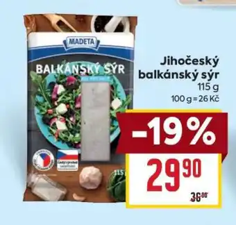 Billa Jihočeský Balkánský sýr nabídka