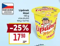 Billa LIPÁNEK MAXI nabídka