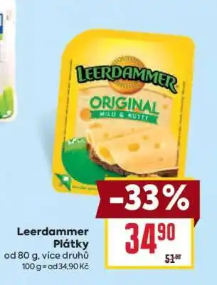 Billa Leerdammer plátky nabídka