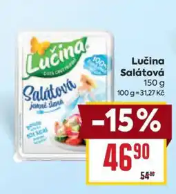 Billa Lučina Salátová nabídka