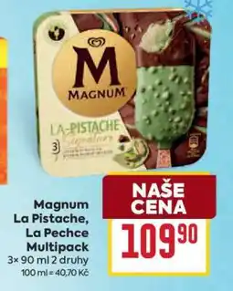 Billa Magnum La Pistache, La Peche Multipack nabídka