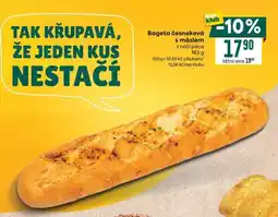 Billa Bageta česneková s máslem nabídka