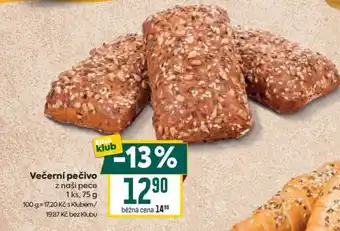 Billa Večerní pečivo nabídka