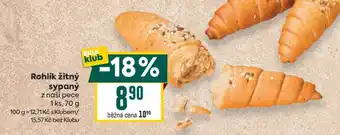 Billa Rohlík žitný sypaný nabídka