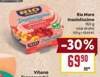 Billa RIO mare Insalatissime nabídka