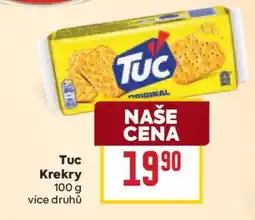 Billa TUC krekry nabídka