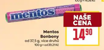 Billa Mentos Bonbony nabídka
