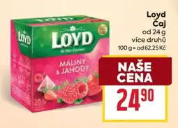 Billa LOYD ČAJ nabídka
