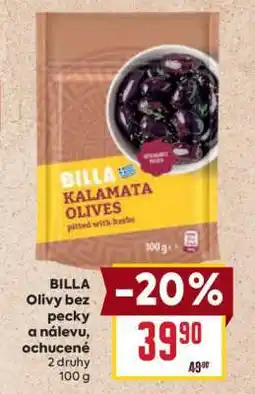 Billa BILLA Olivy bez pecky a nálevu, ochucené nabídka