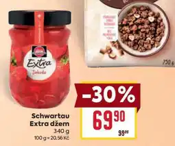 Billa Schwartau Extra džem nabídka