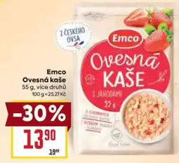 Billa Emco ovesná kaše nabídka