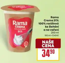 Billa Rama Crema 31% nabídka