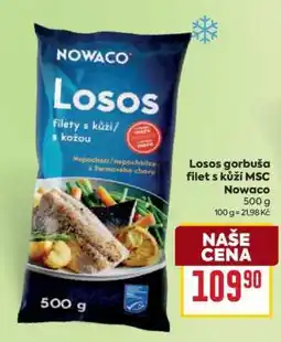 Billa Losos gorbuša filet s kůží MSC nabídka
