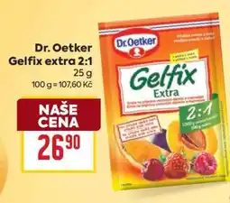 Billa Dr. Oetker Gelfix extra 2 : 1 nabídka