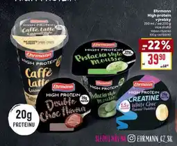 Billa Ehrmann High protein výrobky nabídka