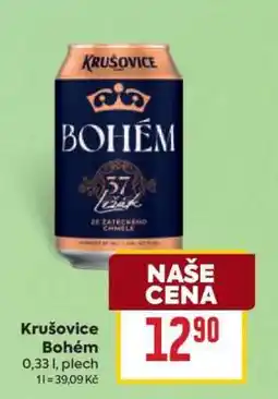 Billa Krušovice Bohém nabídka