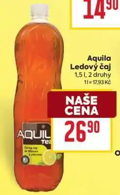 Billa Aquila ledový čaj nabídka