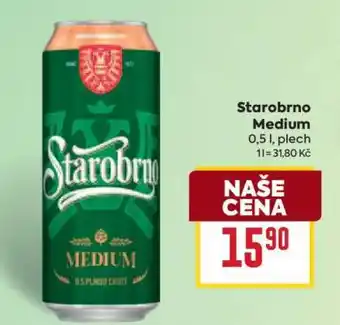 Billa Starobrno Medium nabídka